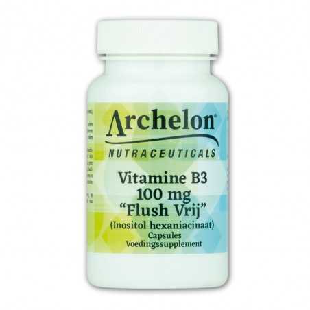 Vitamine B3 “Flush Vrij” (Inositol hexaniacinaat) - 100 mg