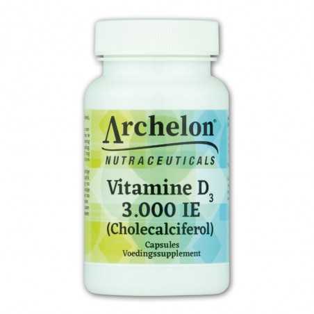 Vitamine D3 (Cholecalciferol) - 3.000 IE - 75 mcg