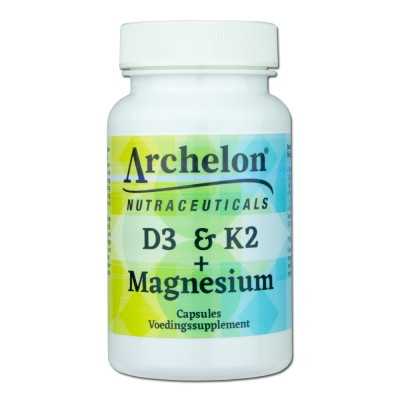 Vitamin D3 – 2.500 IE – 62,5 µg & (Menachinon-7) 25 µg & Magnesiummalat 100 mg